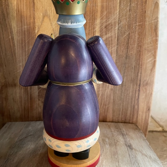 Smoking Pipe King Man.  Old World Christmas. Adorable. KING. Not a Nutcracker. - Picture 5 of 10